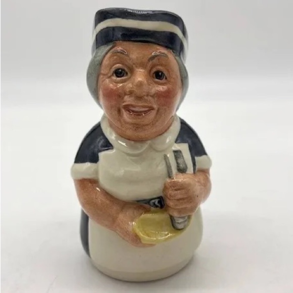 1983 Miss Nostrum the Nurse Toby Character Jug Royal Doulton small d6700